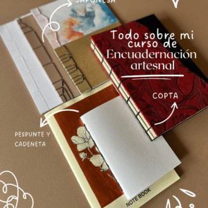 CURSO DE ENCUADERNACIÓN ARTESANAL
