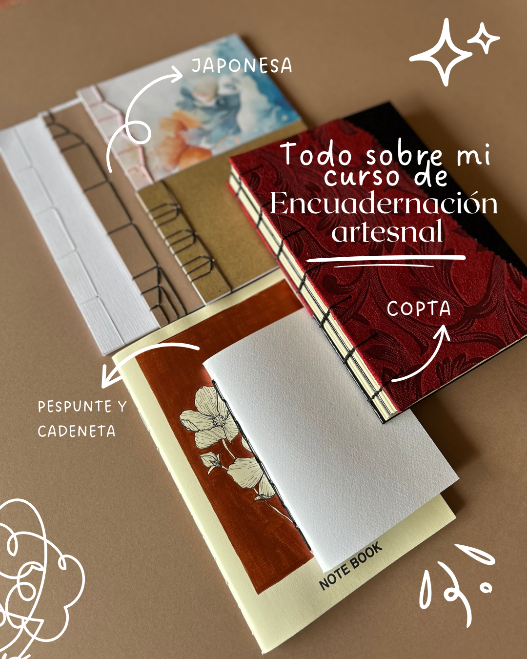 CURSO DE ENCUADERNACIÓN ARTESANAL